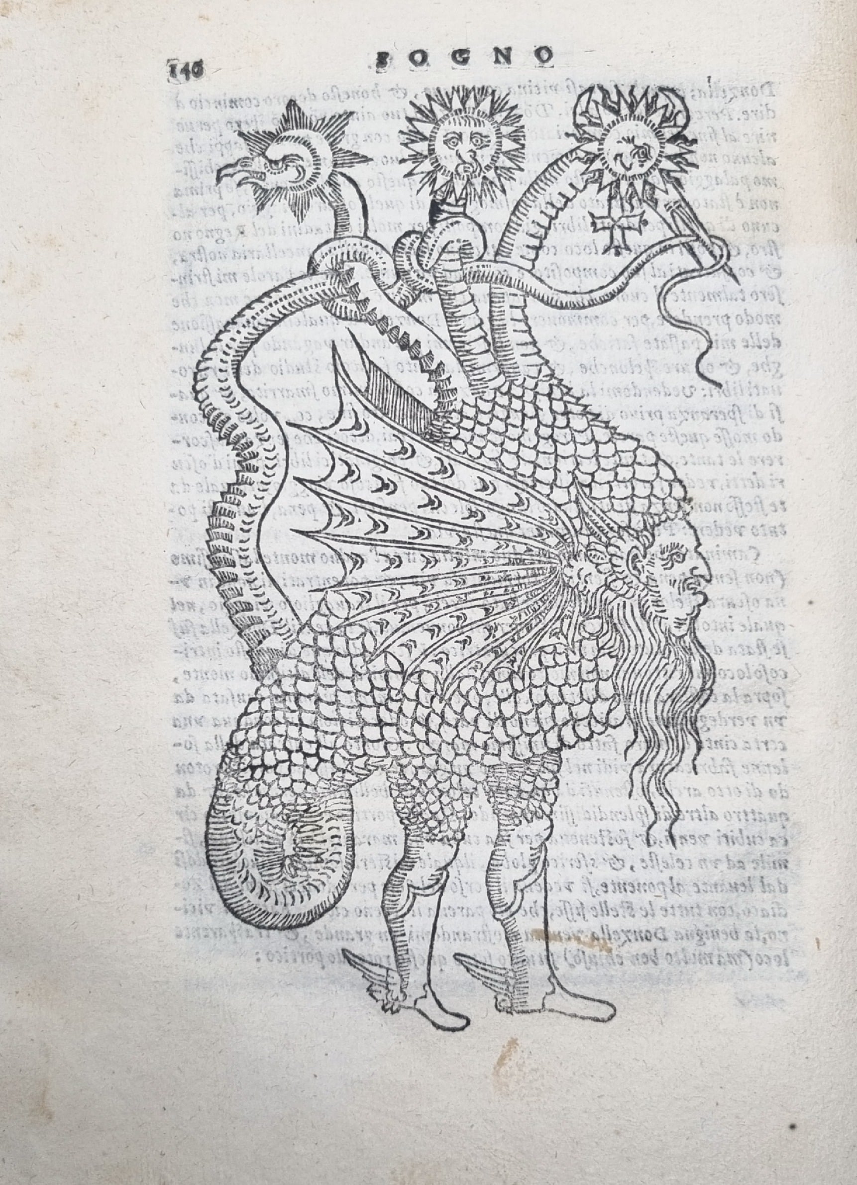 gravure issu d'un traité alchimique italien daté de 1599